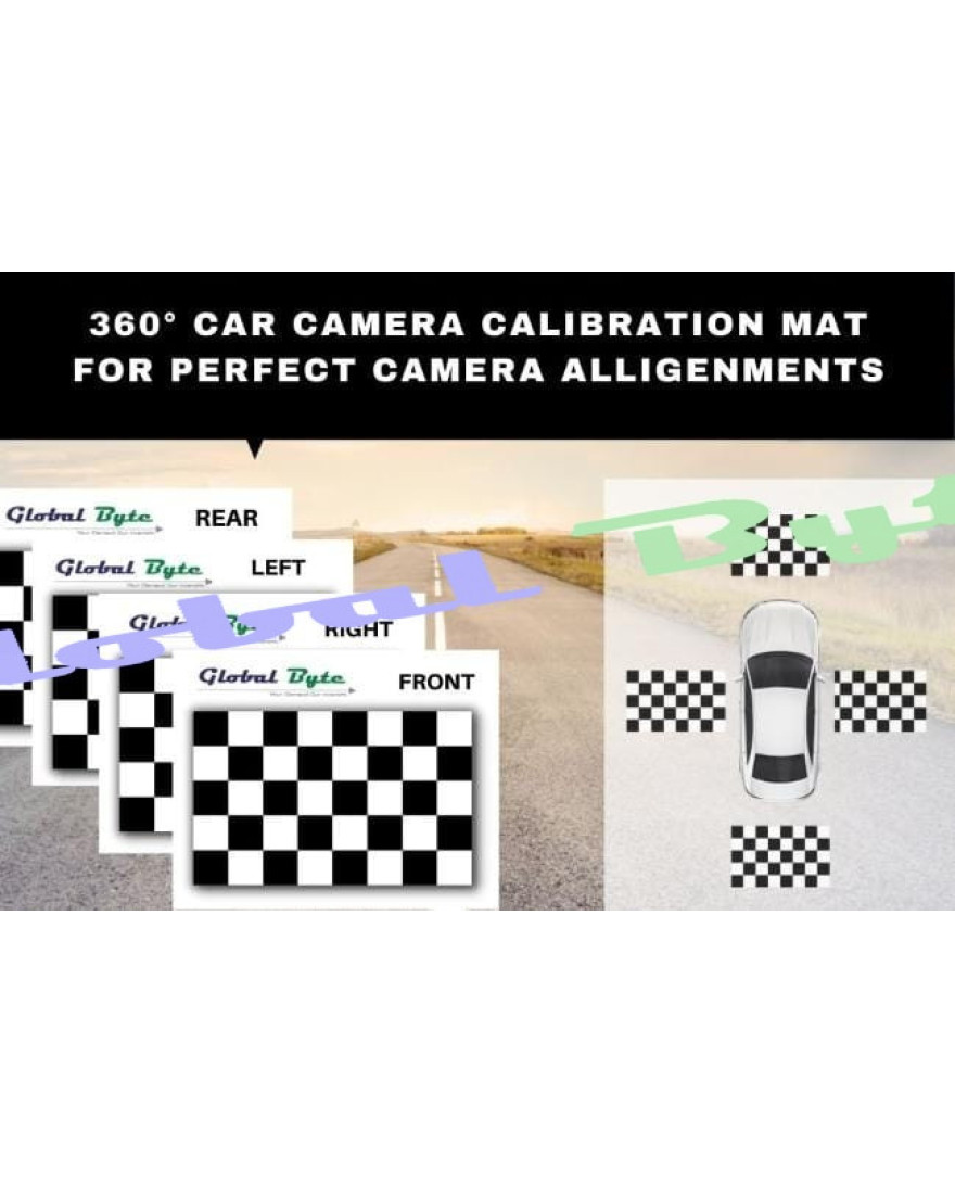 Global Byte Universal 360 Degree 4K CAMERA CALIBRATION MATT | OP-360-CAB/MAT